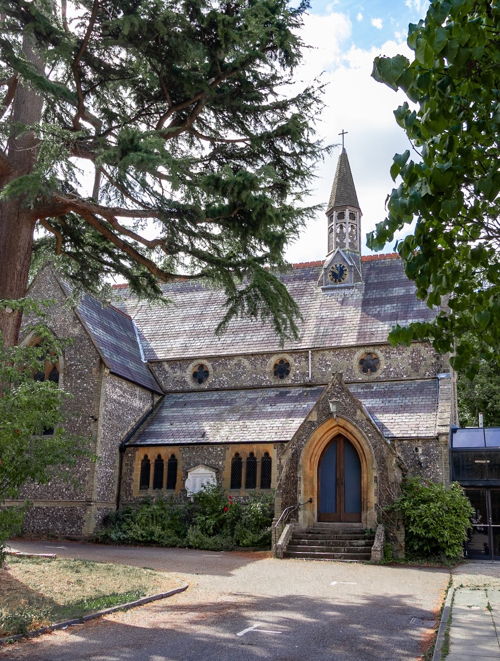 CCR-48 Exterior view of St Mary’s Marylebone, showcasing the historic venue’s transformation and its role in supporting income generation through strategic venue hire.